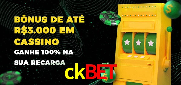 ckbet melhor bônus de depósito